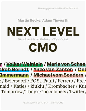 Buchcover Next Level CMO | Martin Recke | EAN 9783948580056 | ISBN 3-948580-05-7 | ISBN 978-3-948580-05-6