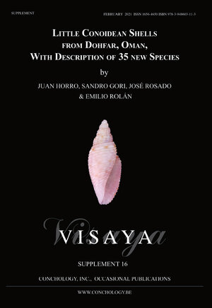 Buchcover Little Conoidean Shells from Dhofar, Oman, with Description of 35 New Species | Juan Horro | EAN 9783948603113 | ISBN 3-948603-11-1 | ISBN 978-3-948603-11-3