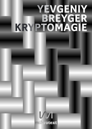 Buchcover Kryptomagie | Yevgeniy Breyger | EAN 9783948631239 | ISBN 3-948631-23-9 | ISBN 978-3-948631-23-9