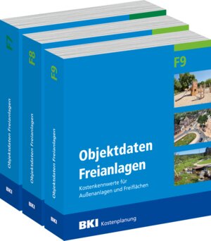 Buchcover BKI Objektdaten Freianlagen F7 + F8 + F9  | EAN 9783948683214 | ISBN 3-948683-21-2 | ISBN 978-3-948683-21-4