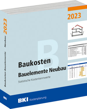 Buchcover Baukosten Bauelemente Neubau 2023  | EAN 9783948683436 | ISBN 3-948683-43-3 | ISBN 978-3-948683-43-6