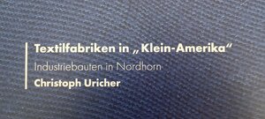 Buchcover Textilfabriken in Klein-Amerika | Christoph, Dr. Uricher | EAN 9783948761059 | ISBN 3-948761-05-1 | ISBN 978-3-948761-05-9