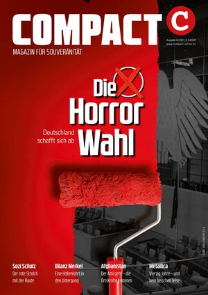 Buchcover COMPACT 10/2021: Die Horror-Wahl  | EAN 9783948781224 | ISBN 3-948781-22-2 | ISBN 978-3-948781-22-4