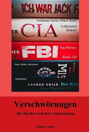 Buchcover Verschwörungen | Rüdiger Opelt | EAN 9783948811457 | ISBN 3-948811-45-8 | ISBN 978-3-948811-45-7