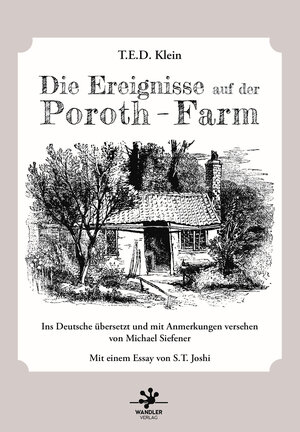 Buchcover Die Ereignisse auf der Poroth - Farm | T.E.D. Klein | EAN 9783948825065 | ISBN 3-948825-06-8 | ISBN 978-3-948825-06-5