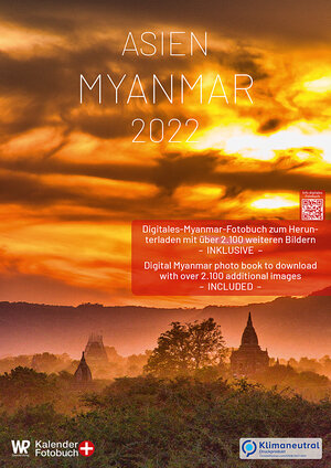 Buchcover Kalender Myanmar 2022 A3 hochformat mit großem Kalendarium für Deine Einträge | Will Redeker | EAN 9783948847074 | ISBN 3-948847-07-X | ISBN 978-3-948847-07-4