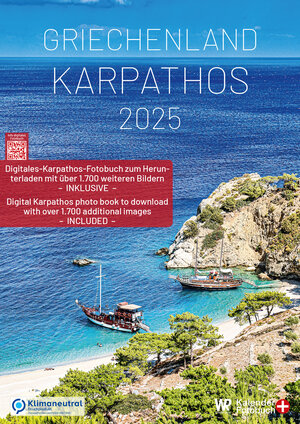 Buchcover Kalender Griechenland | Karpathos 2025 A3 hochformat mit großem Kalendarium für Deine Einträge | Will Redeker | EAN 9783948847258 | ISBN 3-948847-25-8 | ISBN 978-3-948847-25-8