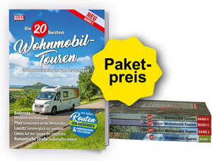 Buchcover Die 20 besten Wohnmobiltouren in Deutschland - Band 1 bis 5 | EAN 9783948979119 | ISBN 3-948979-11-1 | ISBN 978-3-948979-11-9
