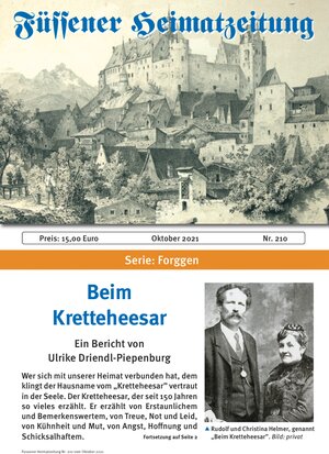 Buchcover Heimatzeitung Nr. 210  | EAN 9783949025075 | ISBN 3-949025-07-3 | ISBN 978-3-949025-07-5