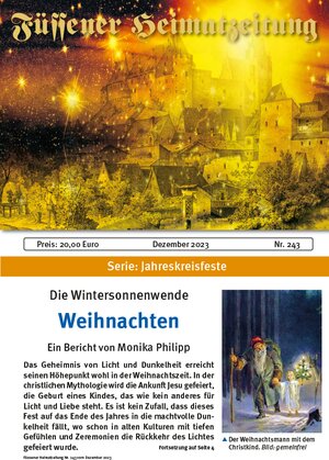 Buchcover Heimatzeitung Nr. 243  | EAN 9783949025419 | ISBN 3-949025-41-3 | ISBN 978-3-949025-41-9
