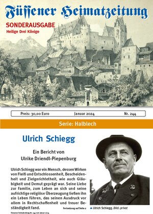 Buchcover Heimatzeitung Nr. 244  | EAN 9783949025426 | ISBN 3-949025-42-1 | ISBN 978-3-949025-42-6