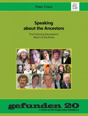 Buchcover Speaking about the Ancestors | Peter Franz | EAN 9783949026102 | ISBN 3-949026-10-X | ISBN 978-3-949026-10-2