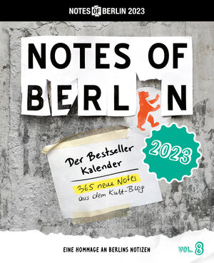 Buchcover Notes of Berlin 2023  | EAN 9783949070228 | ISBN 3-949070-22-2 | ISBN 978-3-949070-22-8