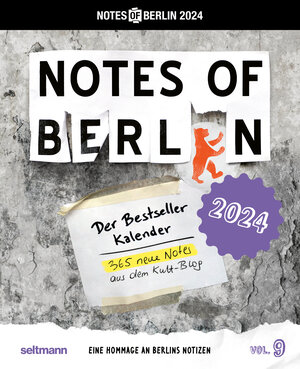 Buchcover Notes of Berlin 2024  | EAN 9783949070358 | ISBN 3-949070-35-4 | ISBN 978-3-949070-35-8
