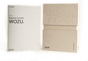 Buchcover 77 Human Needs | Guido Beier | EAN 9783949084003 | ISBN 3-949084-00-2 | ISBN 978-3-949084-00-3