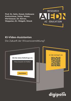 Buchcover KI-Video-Assistenten | Jürgen Prof. Dr. Seitz | EAN 9783949372094 | ISBN 3-949372-09-1 | ISBN 978-3-949372-09-4