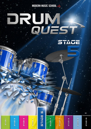 Buchcover Drum Quest Stage 5 | Tobias Urbanczyk | EAN 9783949389061 | ISBN 3-949389-06-7 | ISBN 978-3-949389-06-1