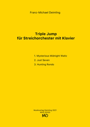 Buchcover Triple Jump  | EAN 9783949543067 | ISBN 3-949543-06-6 | ISBN 978-3-949543-06-7