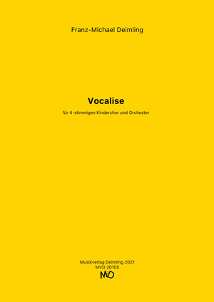 Buchcover Vocalise  | EAN 9783949543593 | ISBN 3-949543-59-7 | ISBN 978-3-949543-59-3