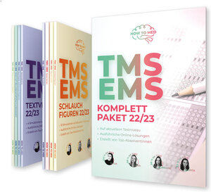 Buchcover HOWTOMED-Paket I Erstellt von Top-AbsolventInnen (92% - 100%) I TMS/EMS-Kompendium 25/26 I Medizinertest Deutschland und Schweiz | Vera Vujanovic | EAN 9783949597367 | ISBN 3-949597-36-0 | ISBN 978-3-949597-36-7