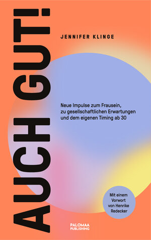 Buchcover Auch gut! | Jennifer Klinge | EAN 9783949598067 | ISBN 3-949598-06-5 | ISBN 978-3-949598-06-7