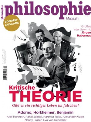 Buchcover Philosophie Magazin Sonderausgabe "Kritische Theorie"  | EAN 9783949621062 | ISBN 3-949621-06-7 | ISBN 978-3-949621-06-2