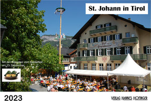 Buchcover St. Johann in Tirol 2023 - mit Knödelrezepten | Hannes Hofinger | EAN 9783950507430 | ISBN 3-9505074-3-4 | ISBN 978-3-9505074-3-0