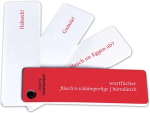 Buchcover Wortfächer Berndeutsch "Flüech & Schlämperlige" | Anja Vatter | EAN 9783952440858 | ISBN 3-9524408-5-X | ISBN 978-3-9524408-5-8
