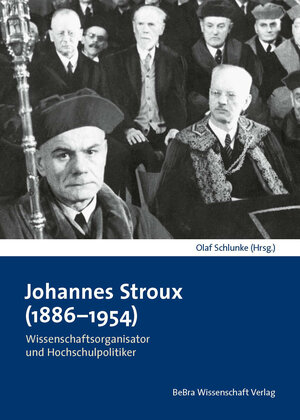 Buchcover Johannes Stroux (1886–1954)  | EAN 9783954102006 | ISBN 3-95410-200-5 | ISBN 978-3-95410-200-6