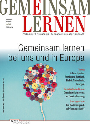 Buchcover Gemeinsam Lernen bei uns und in Europa.  | EAN 9783954141784 | ISBN 3-95414-178-7 | ISBN 978-3-95414-178-4