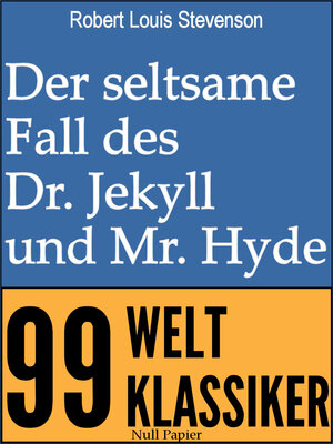 Buchcover Der seltsame Fall des Dr. Jekyll und Mr. Hyde | Robert Louis Stevenson | EAN 9783954180448 | ISBN 3-95418-044-8 | ISBN 978-3-95418-044-8