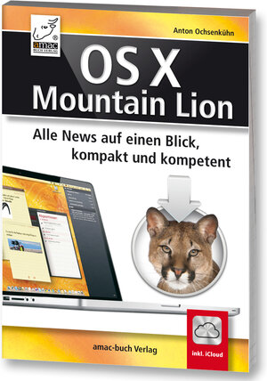 Buchcover OS X Mountain Lion | Anton Ochsenkühn | EAN 9783954310005 | ISBN 3-95431-000-7 | ISBN 978-3-95431-000-5