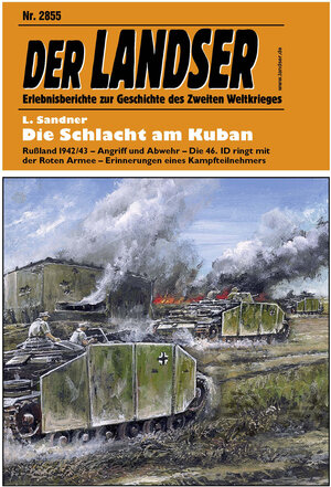 Buchcover Landser 2855 - Die Schlacht am Kuban | Lebrecht Sandner | EAN 9783954390755 | ISBN 3-95439-075-2 | ISBN 978-3-95439-075-5