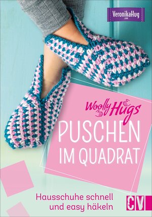 Buchcover Woolly Hugs Puschen im Quadrat | Veronika Hug | EAN 9783954409181 | ISBN 3-95440-918-6 | ISBN 978-3-95440-918-1