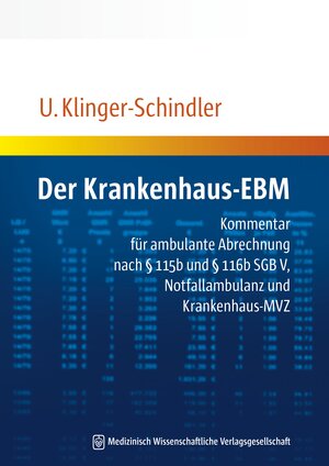 Buchcover Der Krankenhaus-EBM | Ursula Klinger-Schindler | EAN 9783954660391 | ISBN 3-95466-039-3 | ISBN 978-3-95466-039-1