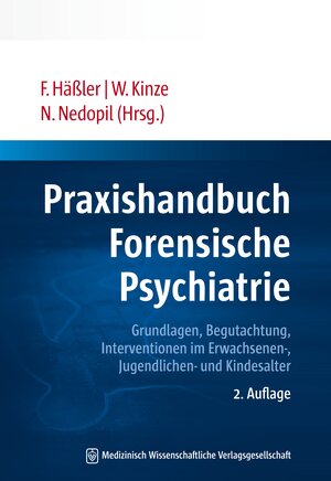 Buchcover Praxishandbuch Forensische Psychiatrie  | EAN 9783954661459 | ISBN 3-95466-145-4 | ISBN 978-3-95466-145-9