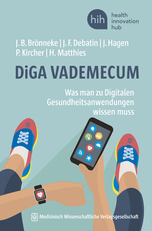 Buchcover DiGA VADEMECUM | Jan B. Brönneke | EAN 9783954665686 | ISBN 3-95466-568-9 | ISBN 978-3-95466-568-6