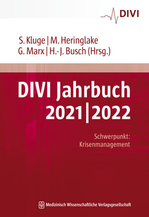 Buchcover DIVI Jahrbuch 2021/2022  | EAN 9783954666515 | ISBN 3-95466-651-0 | ISBN 978-3-95466-651-5