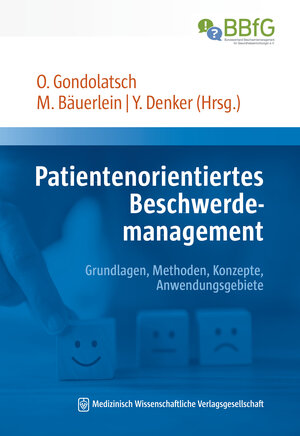 Buchcover Patientenorientiertes Beschwerdemanagement  | EAN 9783954667611 | ISBN 3-95466-761-4 | ISBN 978-3-95466-761-1