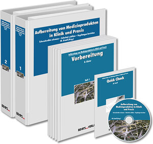 Buchcover Aufbereitung von Medizinprodukten in Klinik und Praxis | Roland Küster | EAN 9783954680795 | ISBN 3-95468-079-3 | ISBN 978-3-95468-079-5
