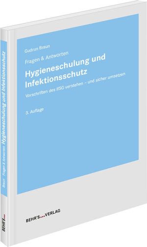 Buchcover Hygieneschulung und Infektionsschutz | Gudrun Braun | EAN 9783954687022 | ISBN 3-95468-702-X | ISBN 978-3-95468-702-2