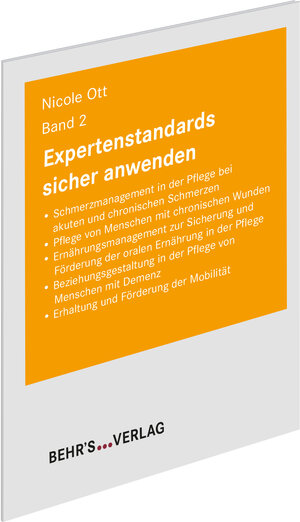 Buchcover Expertenstandards sicher anwenden - Band 2 | Nicole Ott | EAN 9783954687671 | ISBN 3-95468-767-4 | ISBN 978-3-95468-767-1