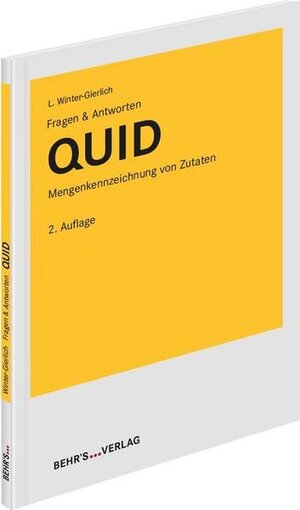 Buchcover QUID | Laura Louise Winter-Gierlich | EAN 9783954688111 | ISBN 3-95468-811-5 | ISBN 978-3-95468-811-1