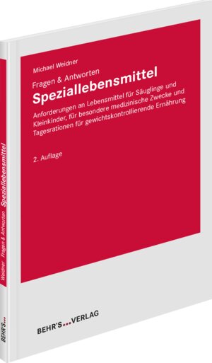 Buchcover Speziallebensmittel | Michael Weidner | EAN 9783954689996 | ISBN 3-95468-999-5 | ISBN 978-3-95468-999-6