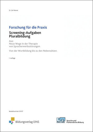 Buchcover KonLab Pädagogisches Begleitmaterial / Screeningbogen 2 "Plural" | Zvi Penner | EAN 9783954690664 | ISBN 3-95469-066-7 | ISBN 978-3-95469-066-4