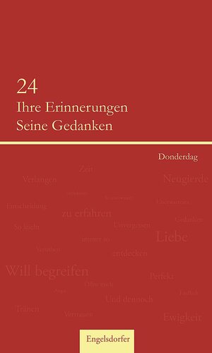 Buchcover 24: Ihre Erinnerungen – Seine Gedanken | Donderdag | EAN 9783954885411 | ISBN 3-95488-541-7 | ISBN 978-3-95488-541-1