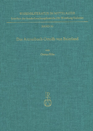 Buchcover Das Arzneibuch Ortolfs von Baierland | Ortrun Riha | EAN 9783954900152 | ISBN 3-95490-015-7 | ISBN 978-3-95490-015-2