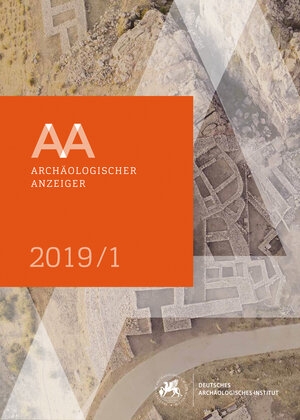 Buchcover Archäologischer Anzeiger  | EAN 9783954904556 | ISBN 3-95490-455-1 | ISBN 978-3-95490-455-6