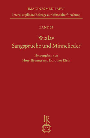Buchcover Wizlav. Sangsprüche und Minnelieder  | EAN 9783954905331 | ISBN 3-95490-533-7 | ISBN 978-3-95490-533-1