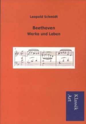Buchcover Beethoven | Leopold Schmidt | EAN 9783954911103 | ISBN 3-95491-110-8 | ISBN 978-3-95491-110-3